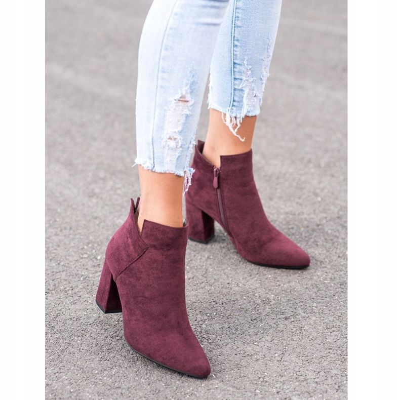 Cizme înalte VINCEZA roșu 2