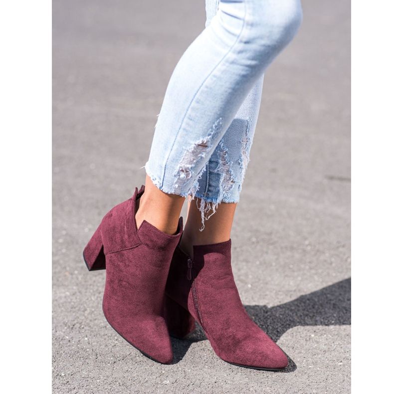 Cizme înalte VINCEZA roșu 1