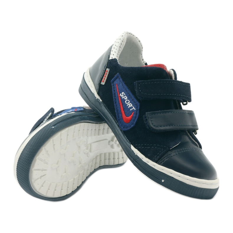 Pantofi sport pentru băieți Zarro 85/02 gr alb roșu multicolor 3