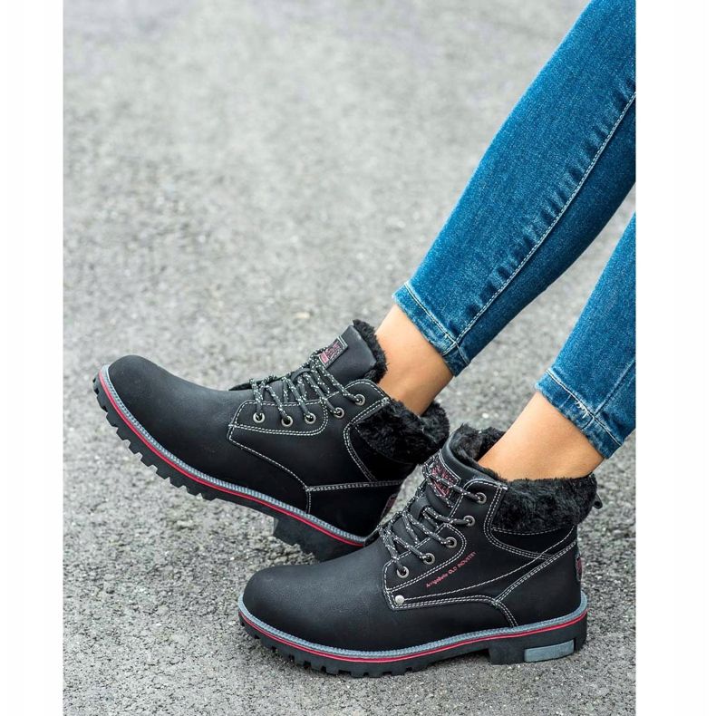 Arrigo Bello Pantofi de trekking calzi negru 2