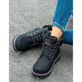 Arrigo Bello Pantofi de trekking calzi negru 1