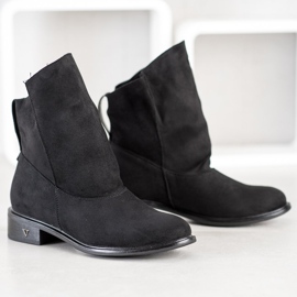 Gogo Cizme cu partea superioară largă negru 2 Gogo Cizme cu partea superioară largă negru 2