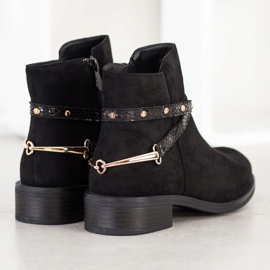 Bestelle Cizme negre la modă negru 1