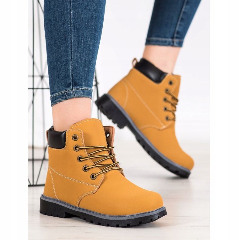 Bona Kalsic Mustar Trappers galben 2