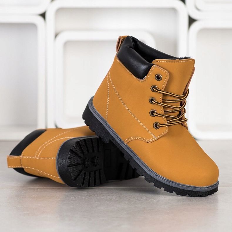 Bona Kalsic Mustar Trappers galben 1