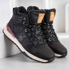 Arrigo Bello Pantofi de trekking negri negru 1