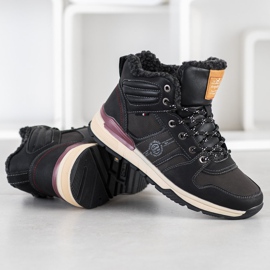 Arrigo Bello Pantofi de trekking negri negru 2