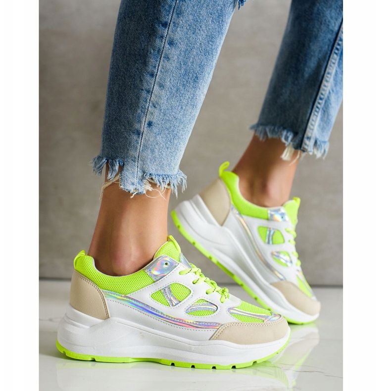 SHELOVET Adidași eleganți multicolor 2