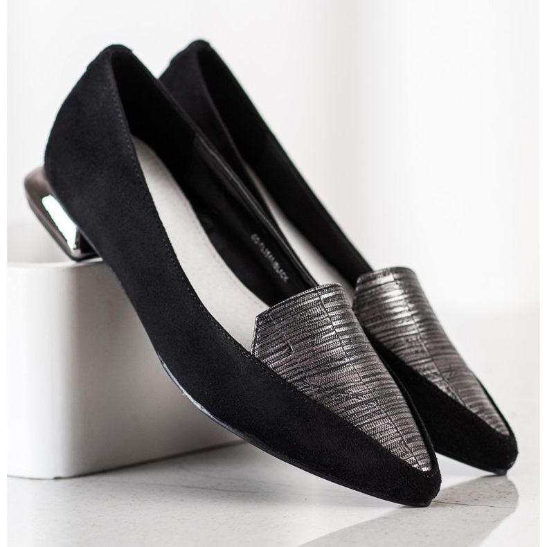 Goodin Pompe la modă în Spitz negru 2