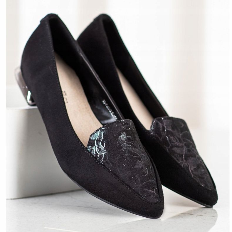 Goodin Pompe la modă în Spitz negru 2