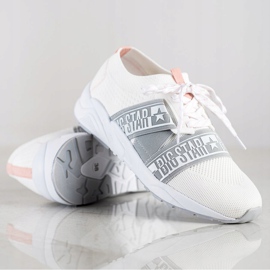 Adidași pentru femei Big Star HH274355 alb 1