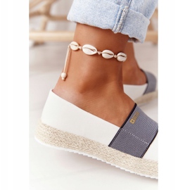 Espadrile pe talpă împletită Big Star HH274480 Alb 1