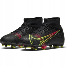 Pantofi de fotbal Nike Mercurial Superfly 8 Academy Mg Jr CV1127 090 negru 2