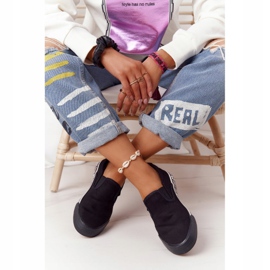 Adidași de damă Slip-on Big Star HH274012 Negru 2