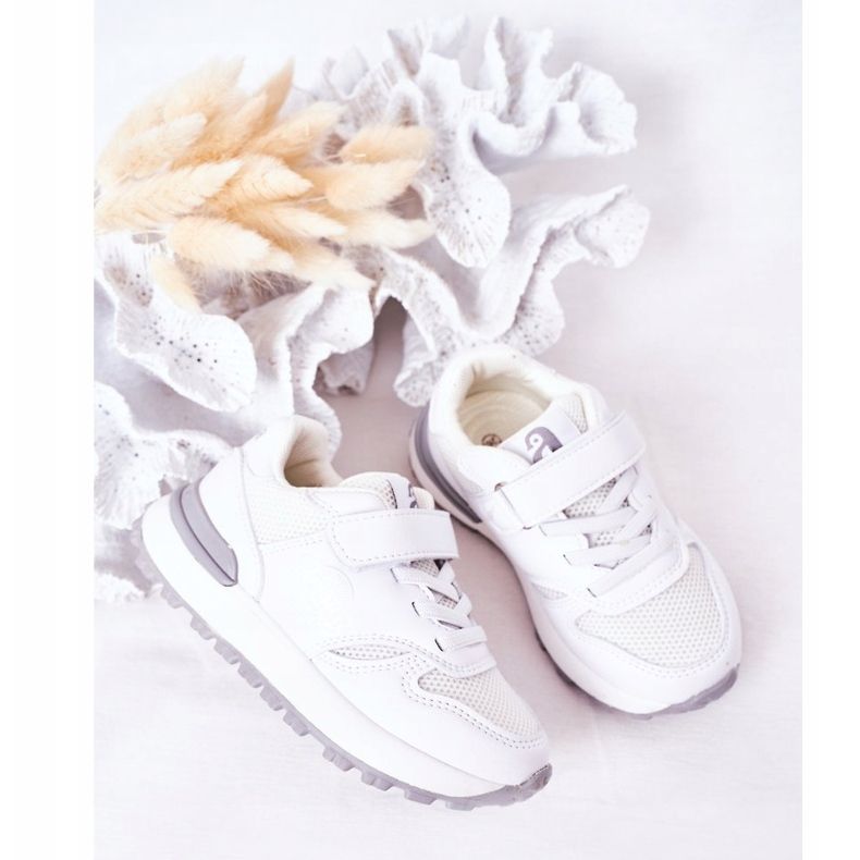 Apawwa Încălțăminte sport pentru copii Adidași Alb Skatepark 1