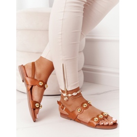 Sandale cu jeturi S.Barski 541-52 Maro 1