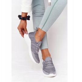 Încălțăminte sport pentru femei Grey Workout gri 2