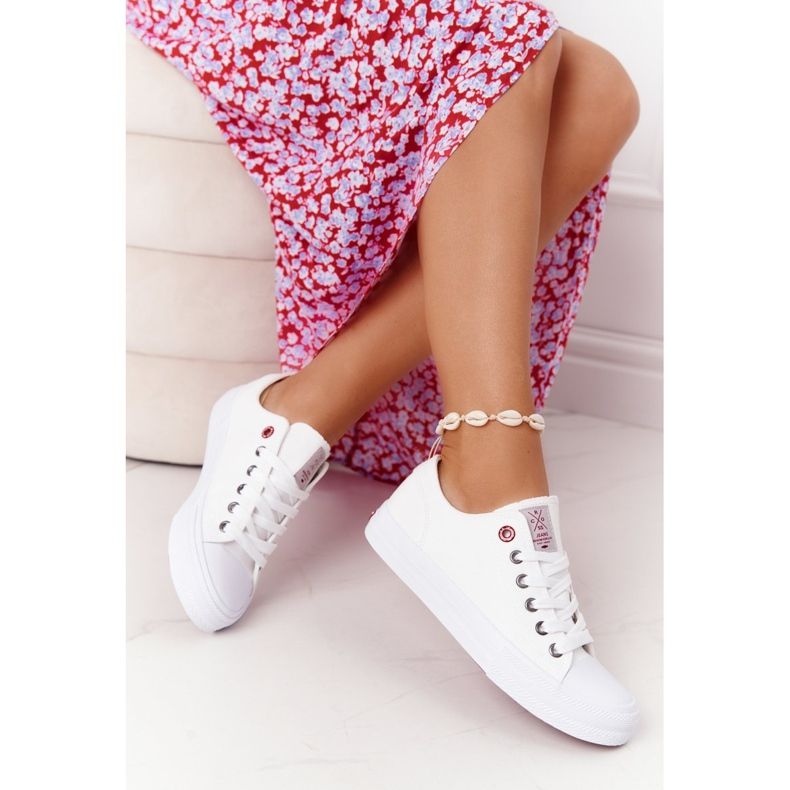 Adidași pentru femei Cross Jeans HH2R4017C Alb 2