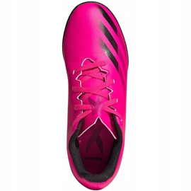 Ghete de fotbal Adidas X Ghosted.4 Tf FW6916 roz roz 1
