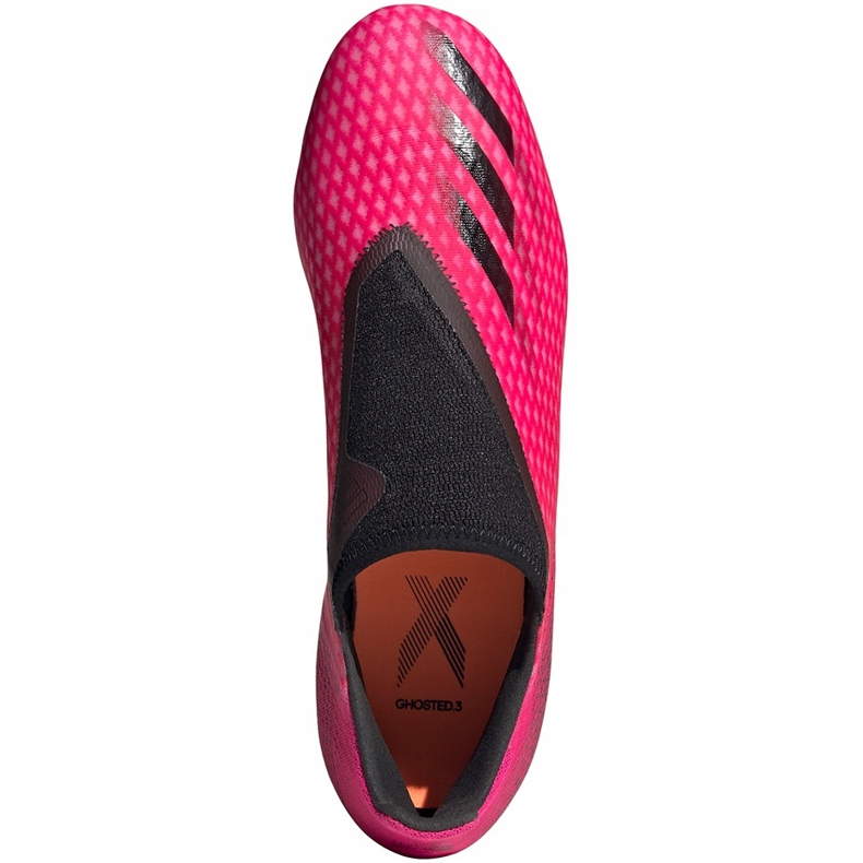 Ghete de fotbal Adidas X Ghosted.3 Ll Fg FW6968 roz roz 1