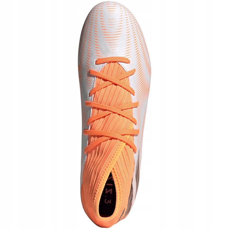 Ghete de fotbal Adidas Nemeziz.3 Fg FW7350 portocale 1