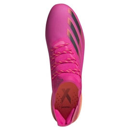 Ghete de fotbal Adidas X Ghosted.1 Ag M FW6976 roz roz 2