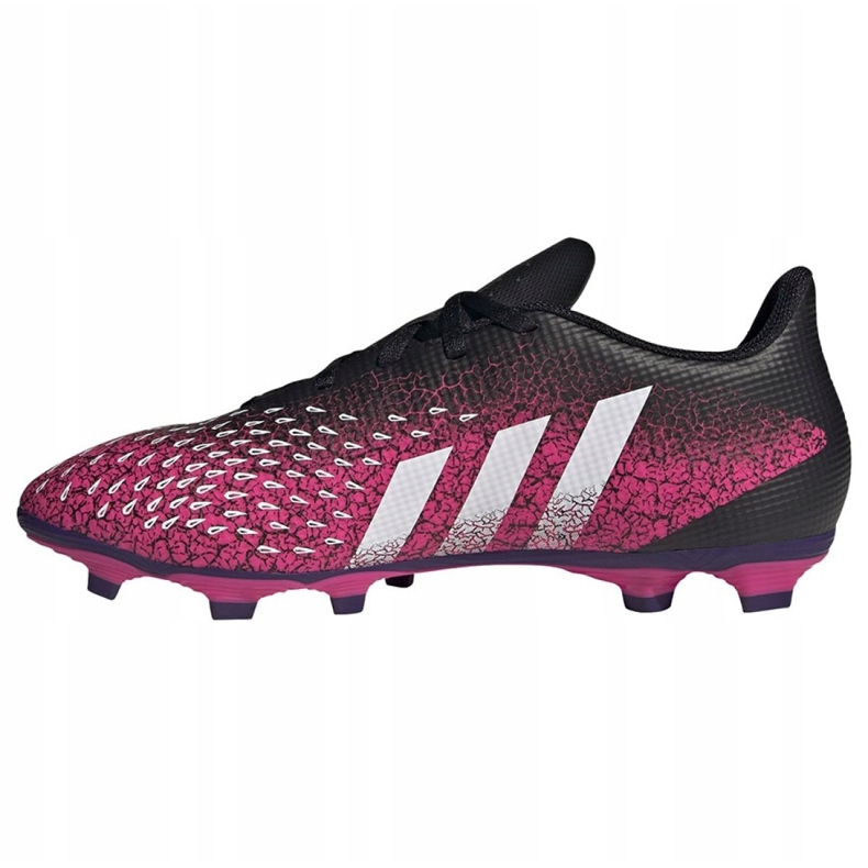Ghete de fotbal Adidas Predator Freak.4 FxG M FW7524 multicolor roz 1