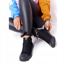 Adidași înalte Big Star FF274A170 Negru 3