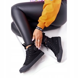 Adidași înalte Big Star FF274A170 Negru 2