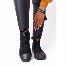 Adidași înalte Big Star FF274A170 Negru 4