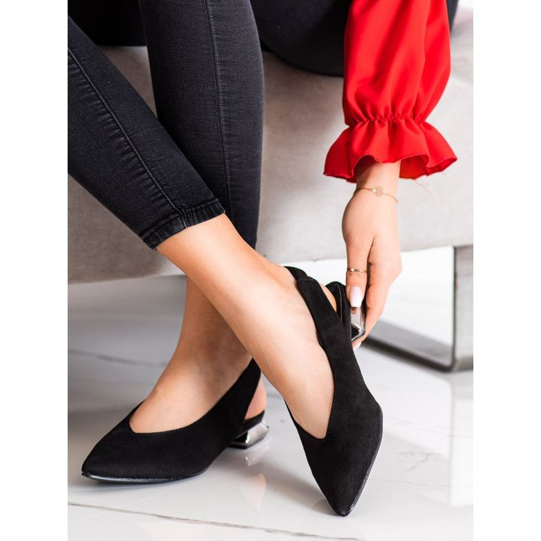 Goodin Pompele negre cu alunecare negru 1