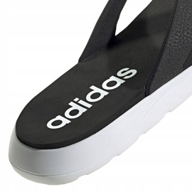 Papuci Adidas Comfort Flip Flop pentru bărbați negri EG2069 alb negru 3