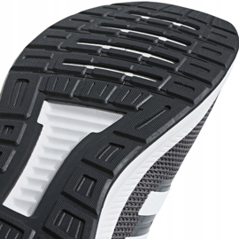 Pantofi bărbați gri Adidas Runfalcon F36200 alb 4