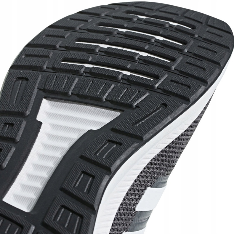 Pantofi bărbați gri Adidas Runfalcon F36200 alb 4