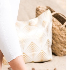 Goodin Sandale de aur cu ornamente 1