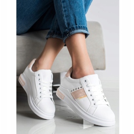 SHELOVET Adidași casual alb 1