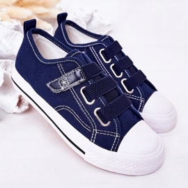 EVE Adidași pentru copii cu Velcro Avengers Blue Navy albastru 2