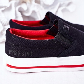 Adidași alunecați negri Big Star HH374013 pentru copii negru 2
