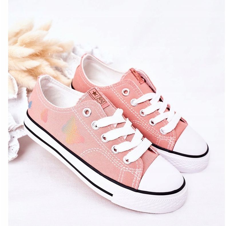 EVE Adidași pentru copii cu fluturi roz basm 1