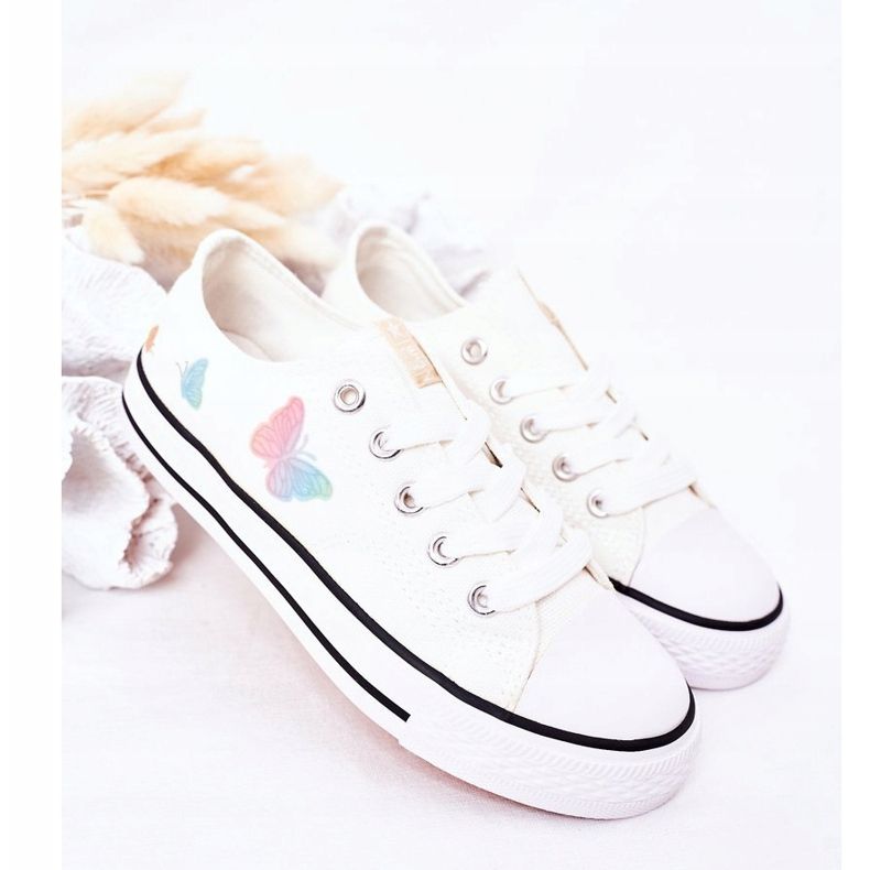 EVE Adidași pentru copii cu fluturi Basme albe 2