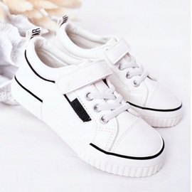 Adidași pentru copii cu velcro Big Star HH374028 Alb 1