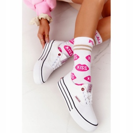 Cross Jeans Adidași de damă pe platformă Blugi Cross FF2R4001C Alb 4