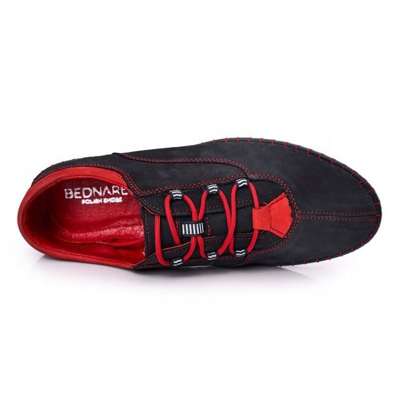 Bednarek Polish Shoes Încălțăminte din piele pentru bărbați Bednarek Blue Navy albastru 1