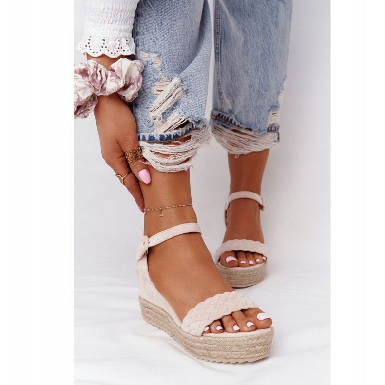 PS1 Sandale bej cu baleare 1