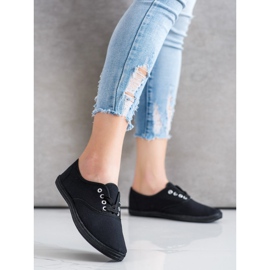 Adidași cu șiret New Age negru 2