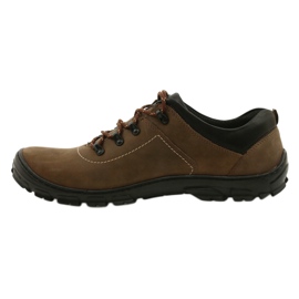 Kampol Pantofi de trekking pentru bărbați 36 olive maro multicolor 2 Kampol Pantofi de trekking pentru bărbați 36 olive maro multicolor 2
