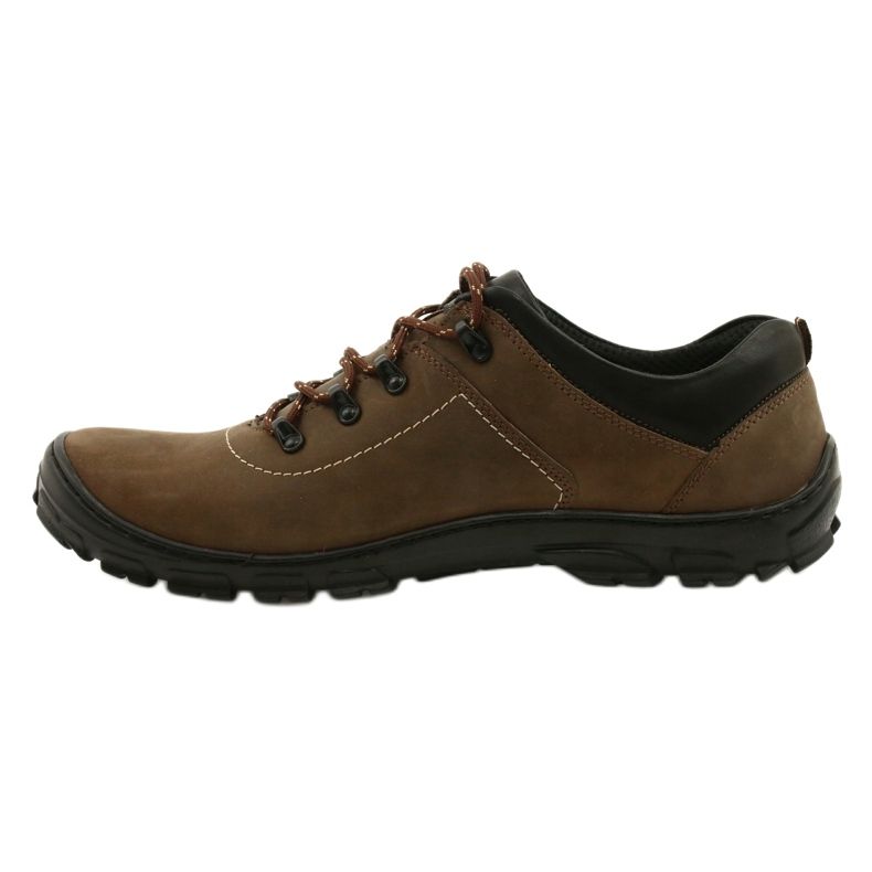 Kampol Pantofi de trekking pentru bărbați 36 olive maro multicolor 2 Kampol Pantofi de trekking pentru bărbați 36 olive maro multicolor 2