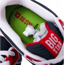 Încălțăminte sport pentru bărbați Memory Foam Big Star HH174207 albastru-albastru albastru marin multicolor 4