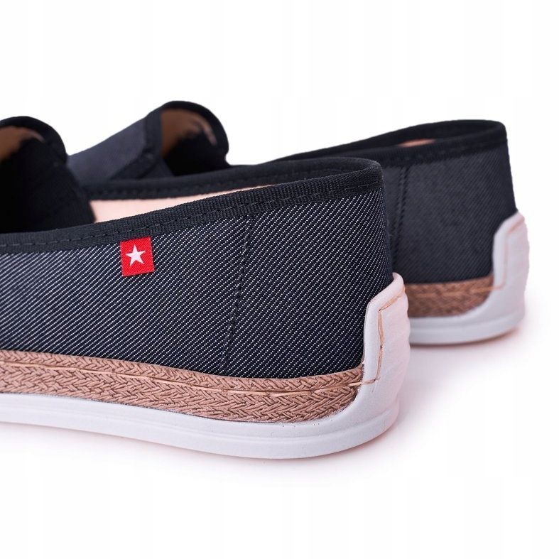Espadrile pentru bărbați Big Star HH176002 Blue Navy albastru 1