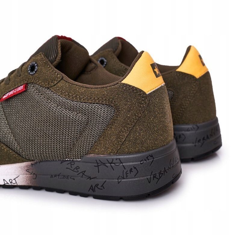 Încălțăminte sport pentru bărbați Memory Foam Big Star FF174209 Verde 1